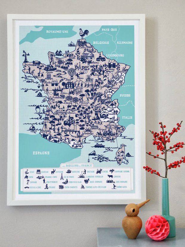 Map of France