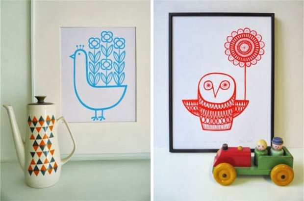 Screenprints Jane Foster