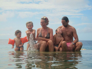 Barbara Hilbrink and family