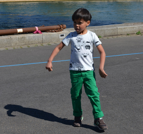 Kukukid along the Seine