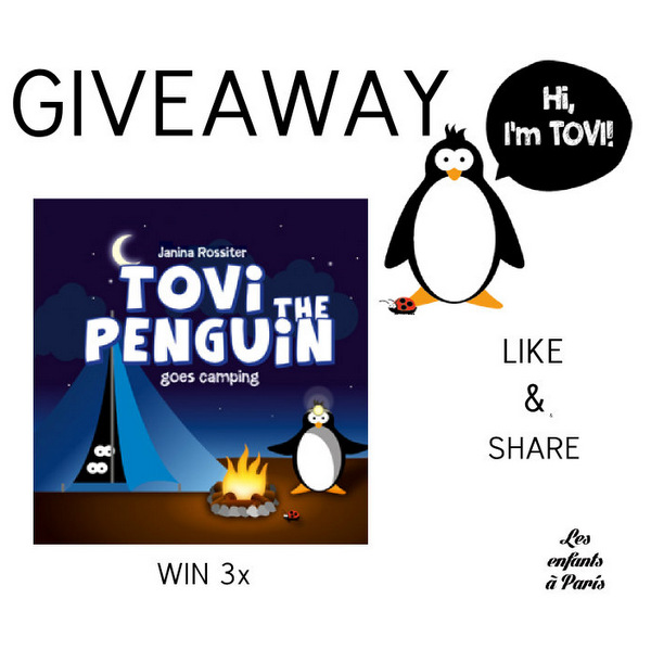 Tovi the penguin giveaway