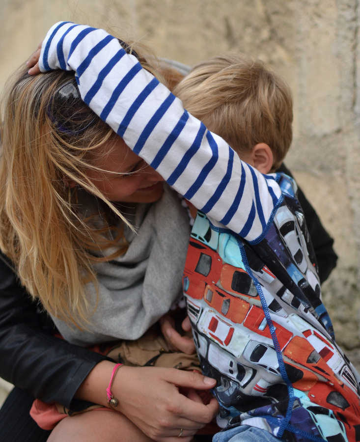 Mother and son