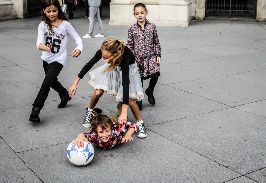 Les enfants a Paris