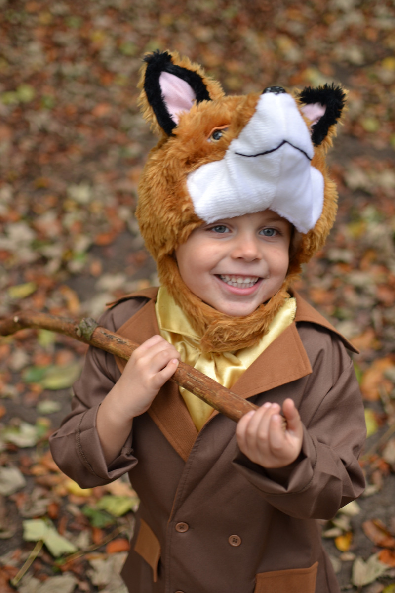 Fantastic mr fox costume sales kids