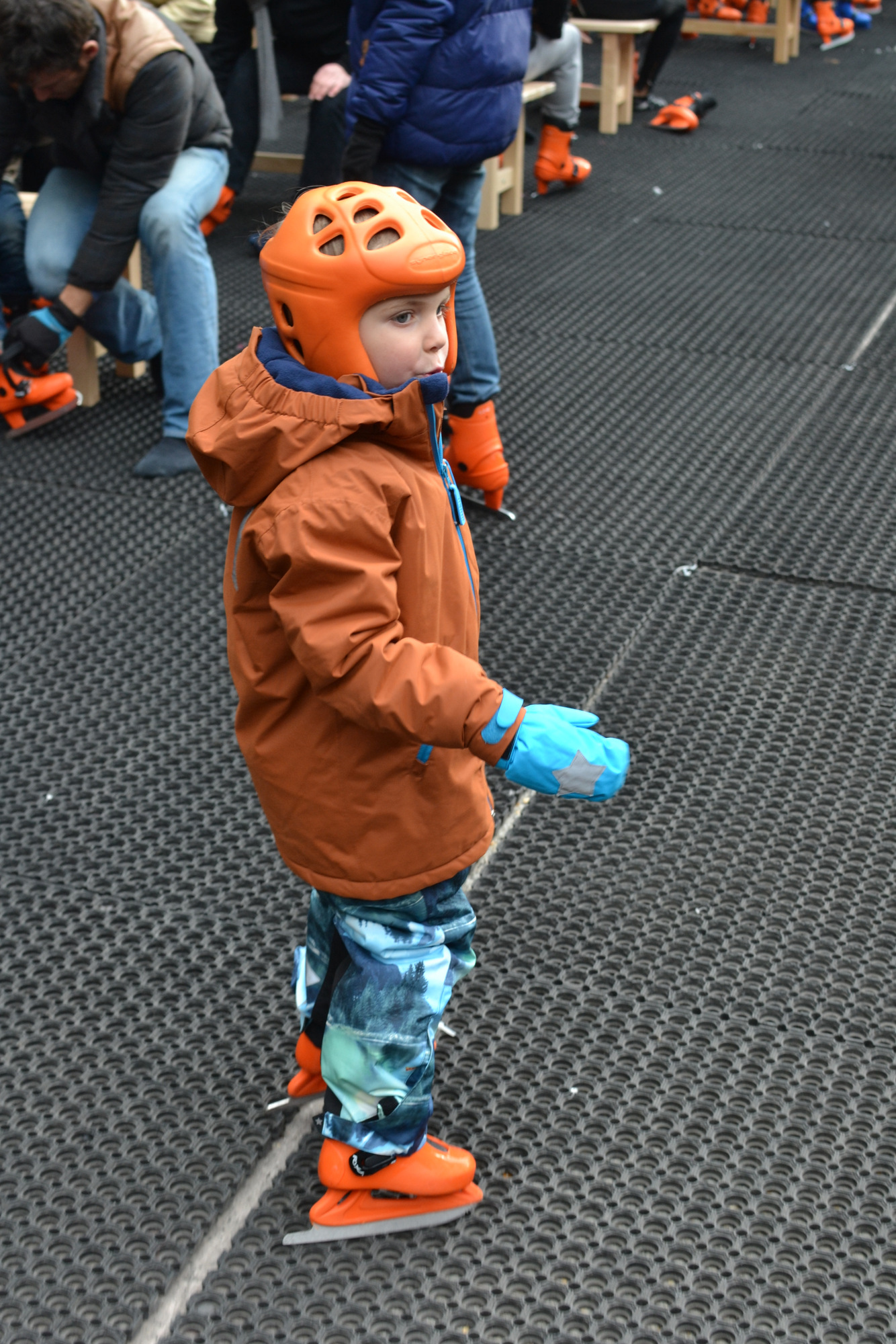 Ice skating