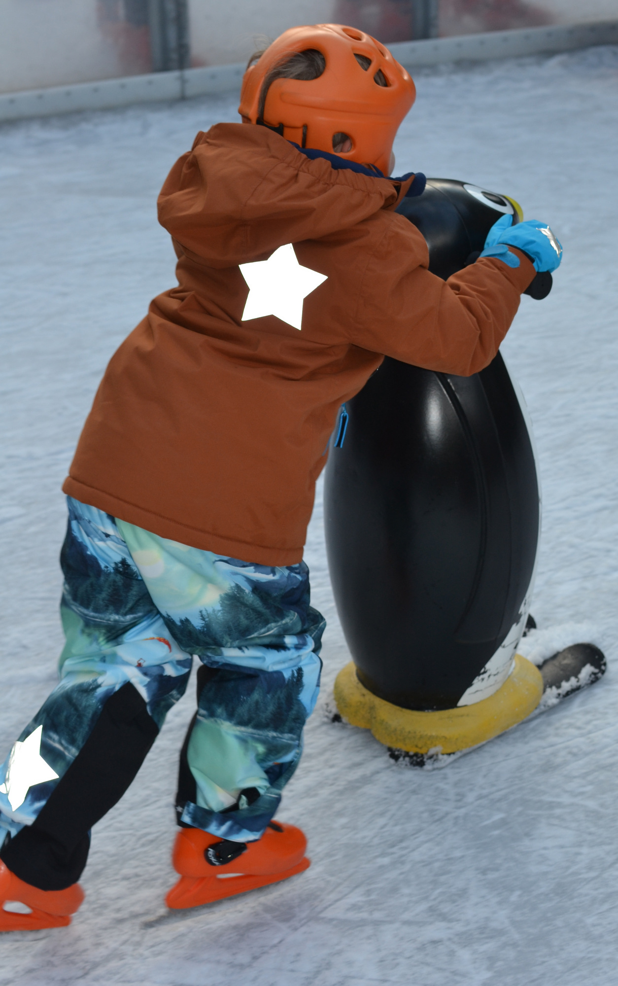 Ice-skating in Paris