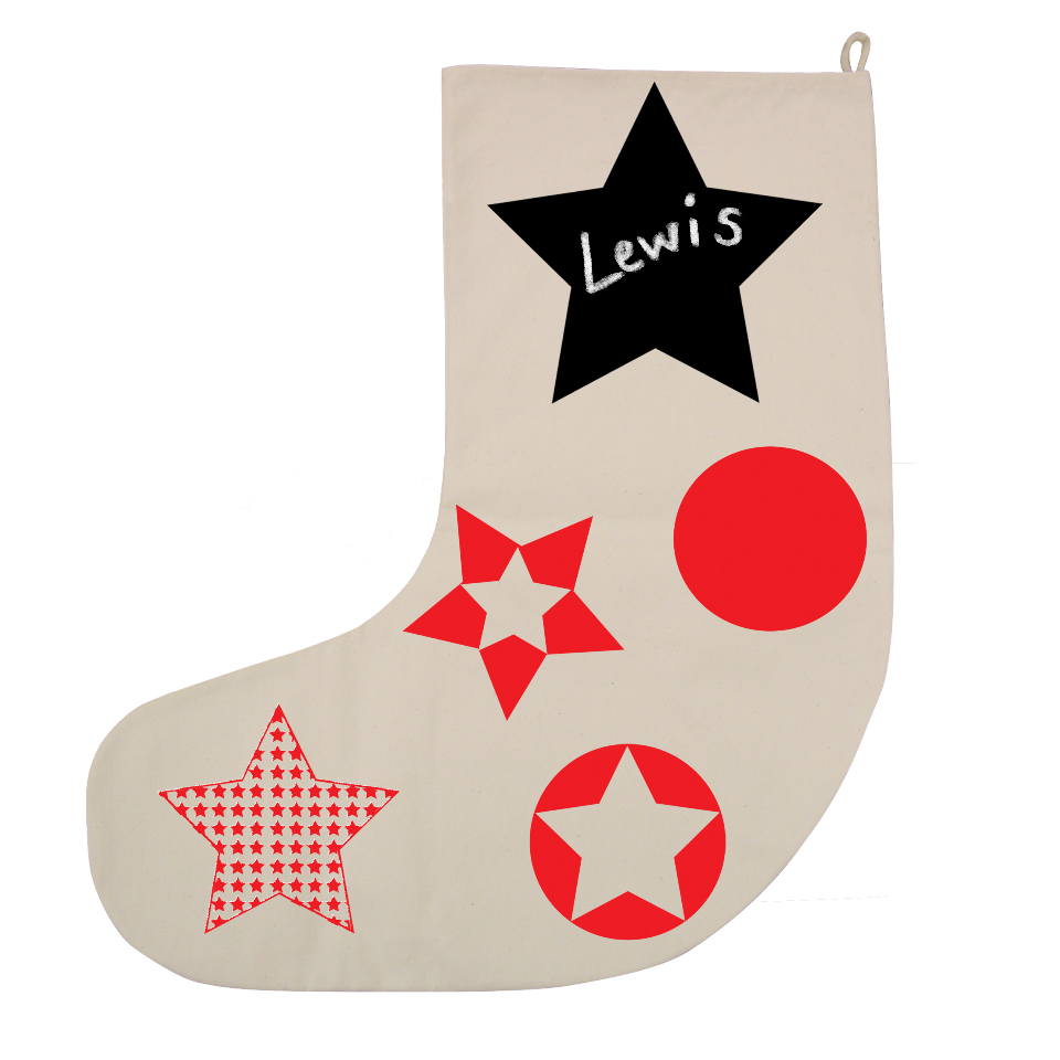 Xmas Chalkboard Stocking