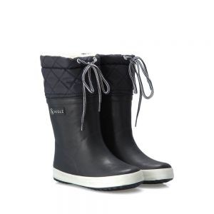 aigle-giboulee-botte-caoutchouc-fourre-bleu