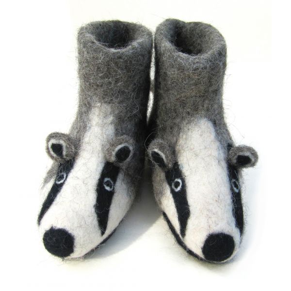 sew-heart-felt-billie-badger-feutre-marron
