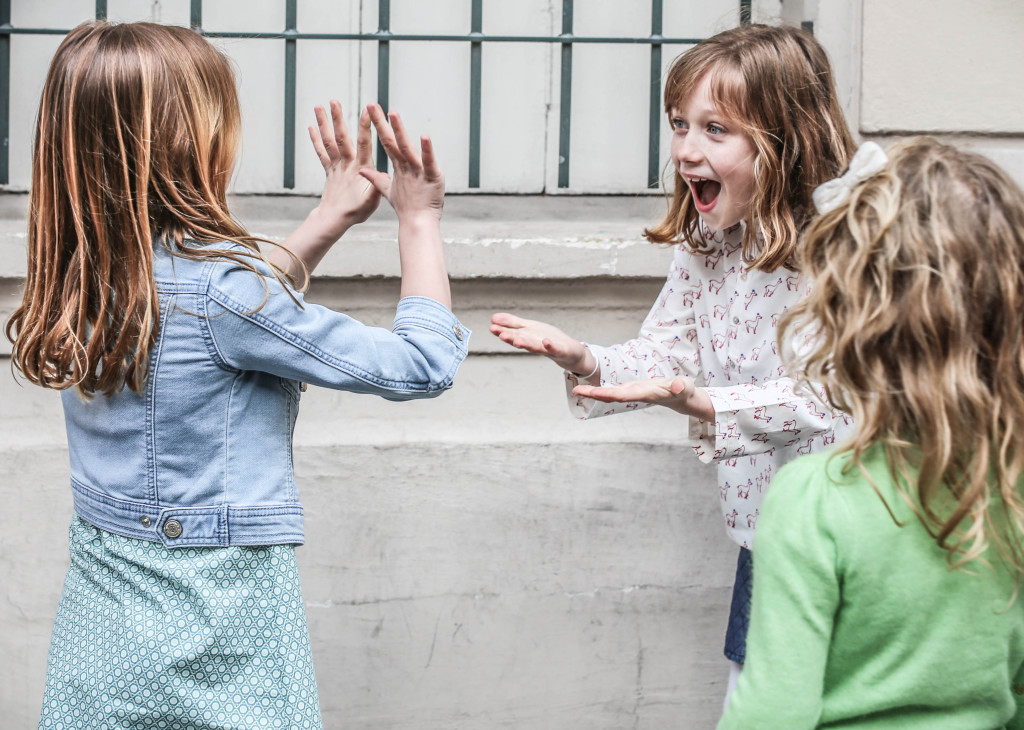 Les enfants a Paris