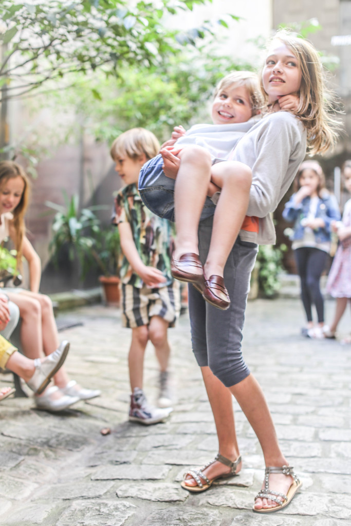 Les enfants a Paris