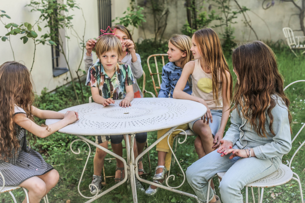 Tea party in the garden