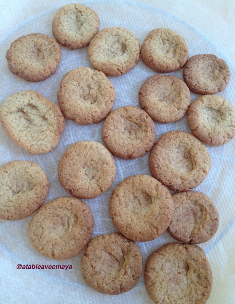 6. out of the oven, before adding the chocolate