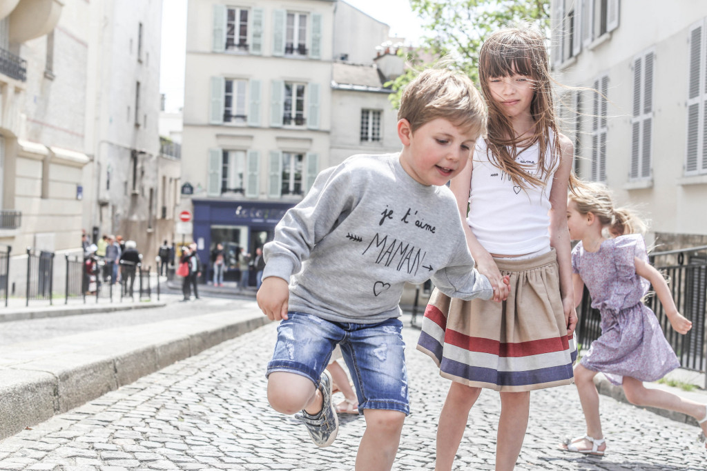 Les enfants a Paris