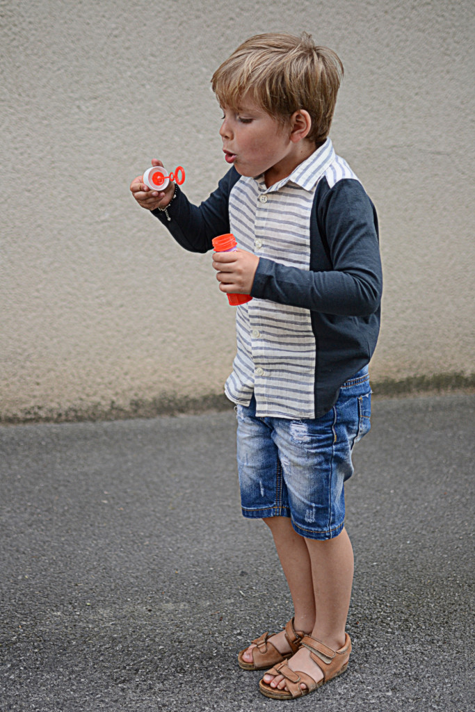 Blowing bubbles