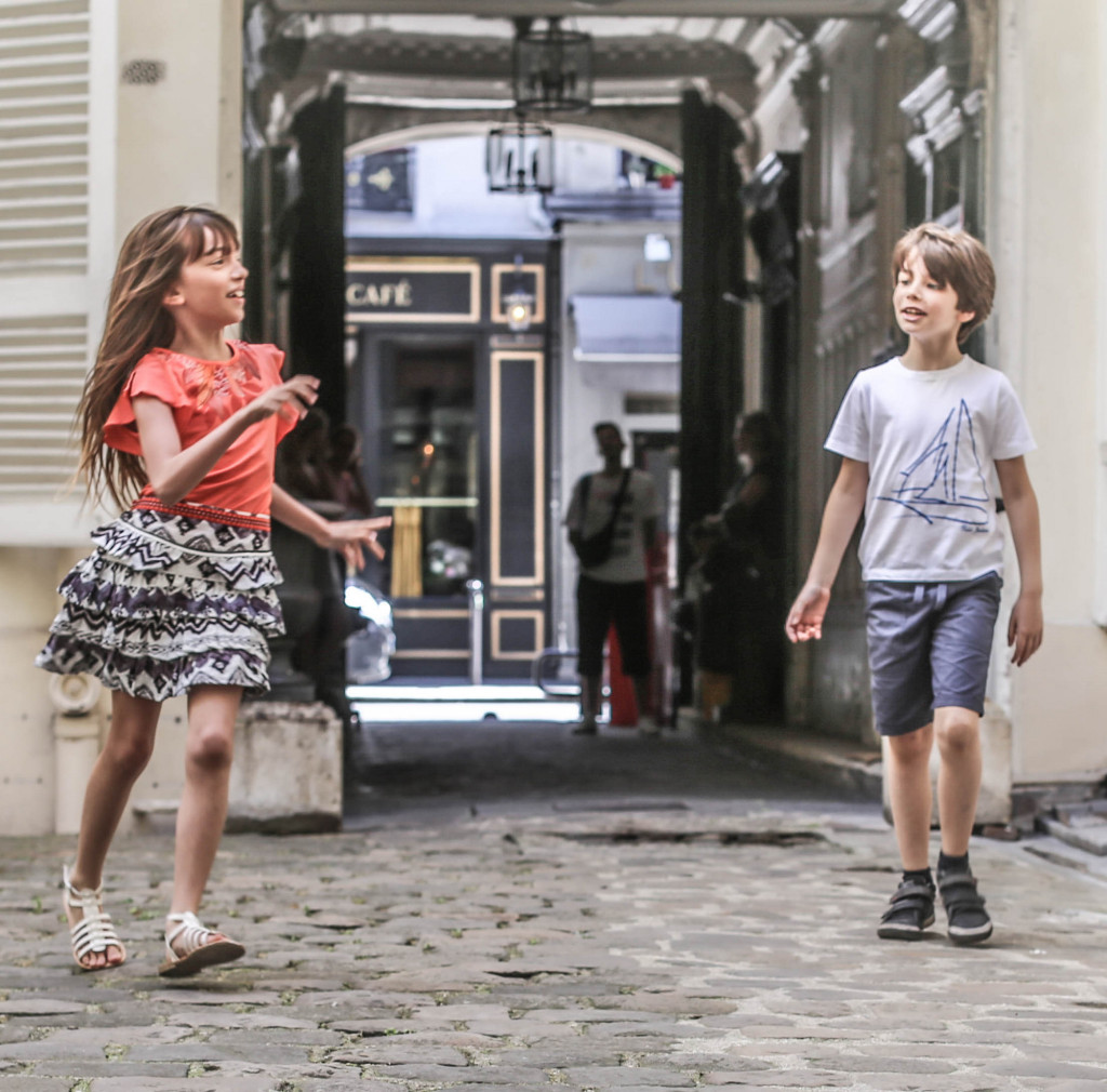les enfants a paris