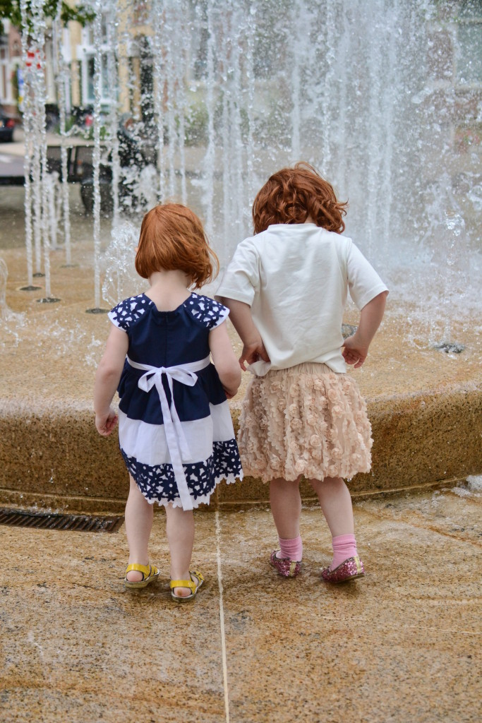 Sisters cooling down