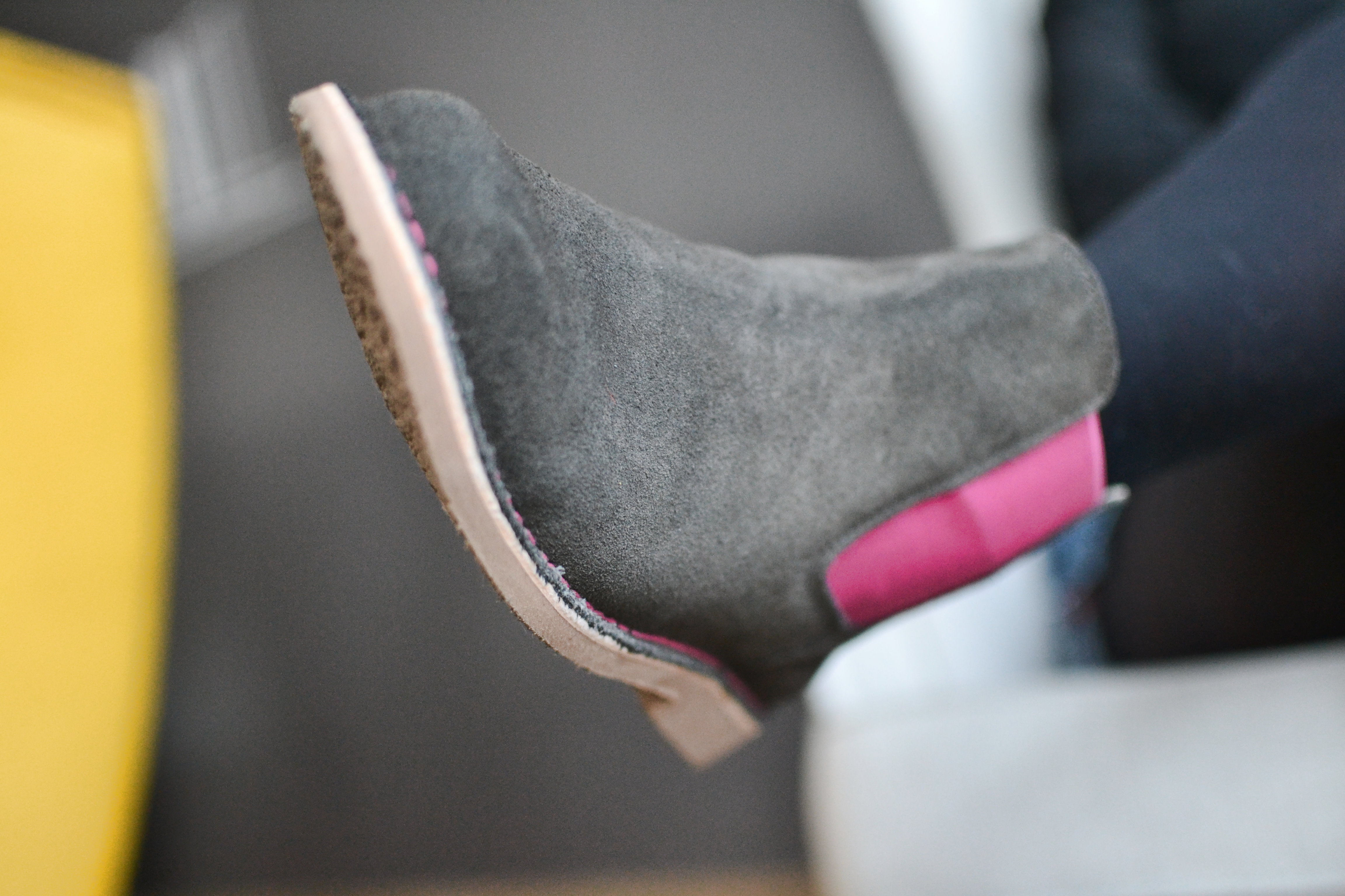 Close up boots