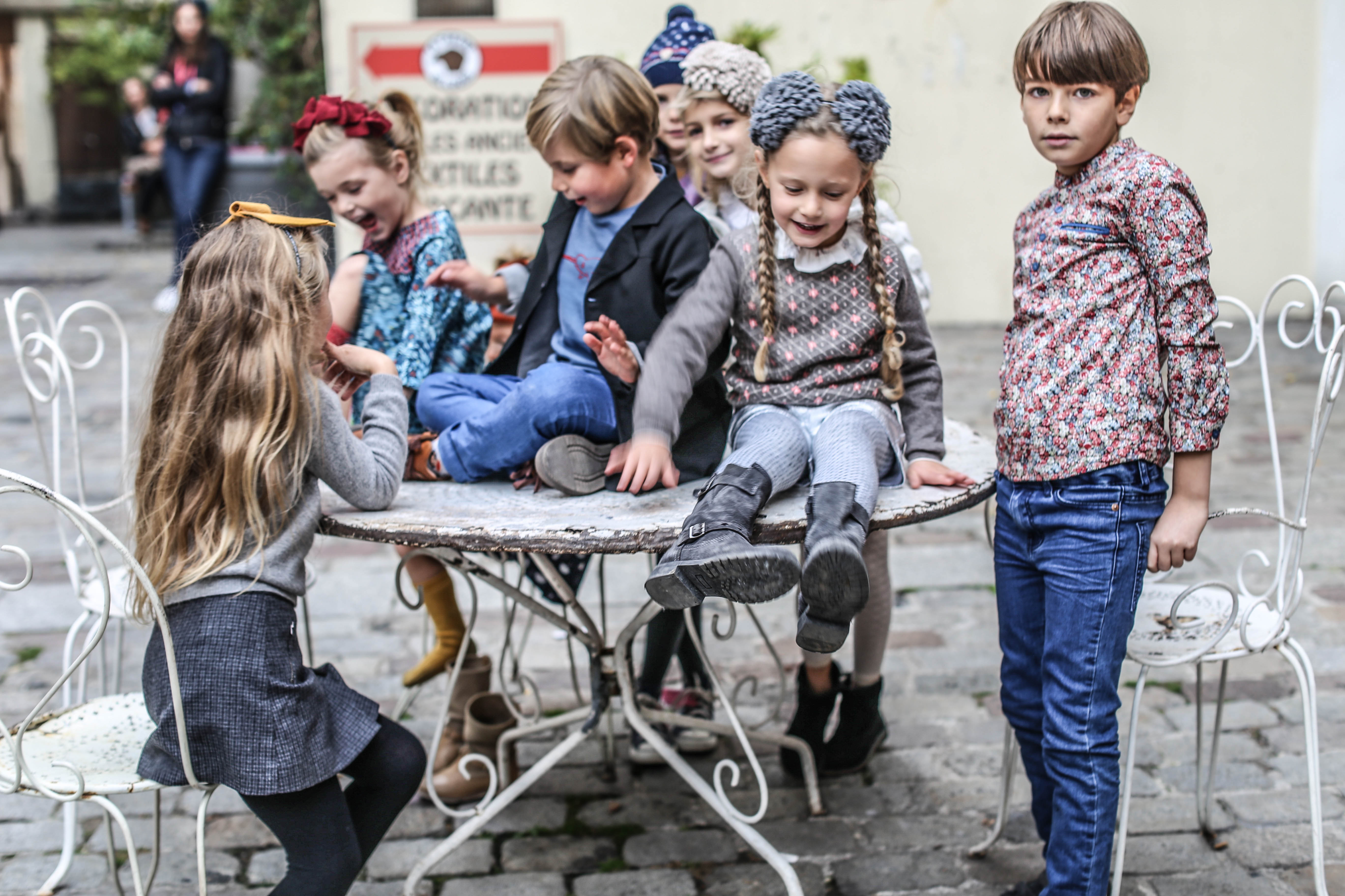 Les enfants a paris