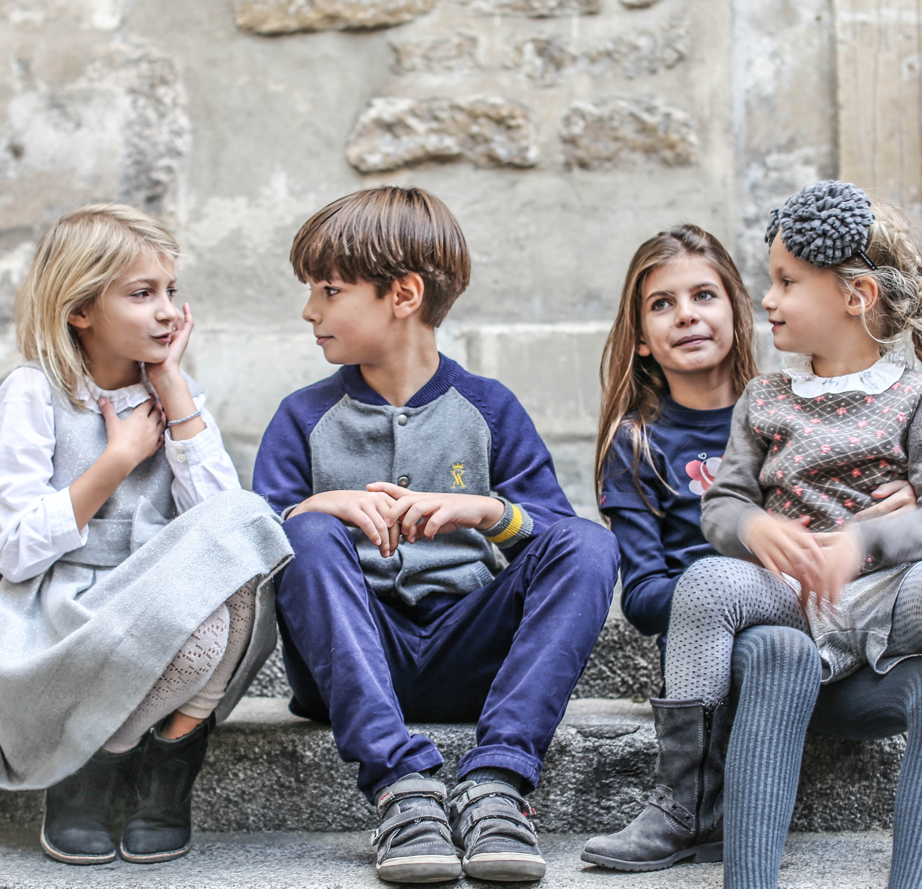 Les enfants a Paris