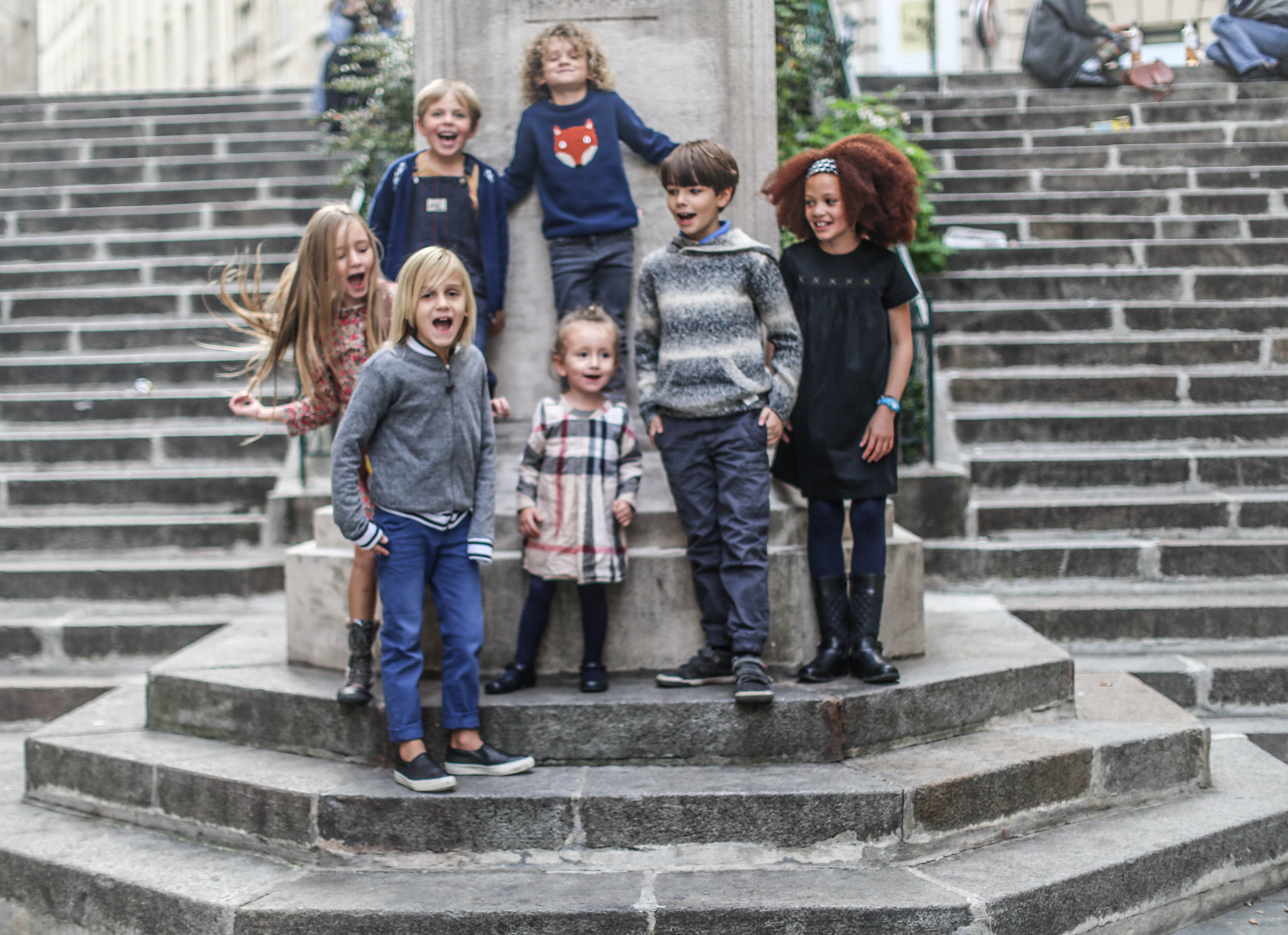 Les enfants a Paris