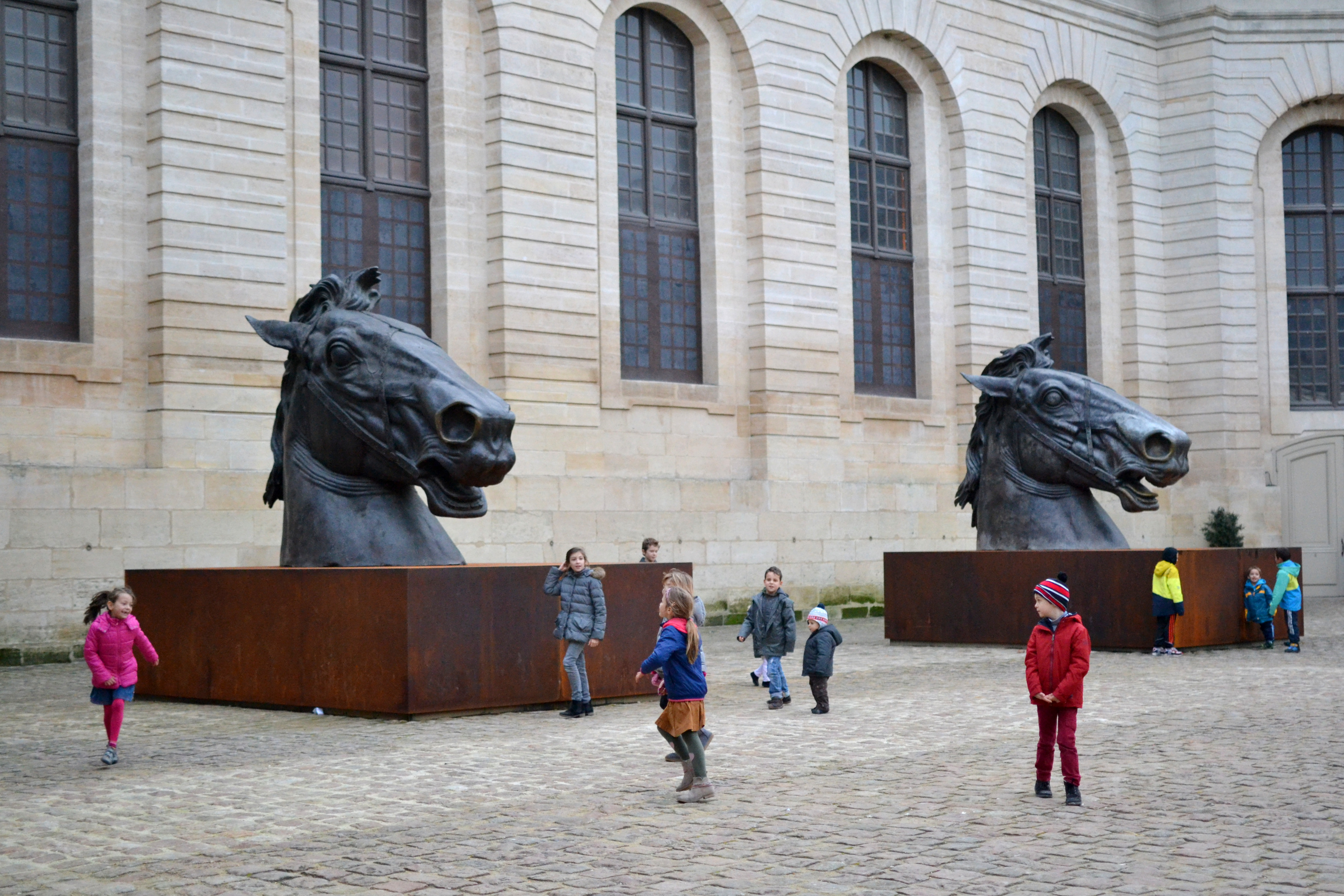 Les enfants a Chantilly