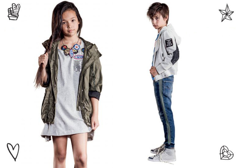 DIESEL KID SPRING/SUMMER 2016 - Les enfants à Paris