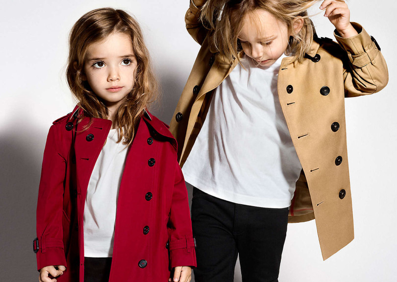 marked Tilpasning designer BURBERRY CHILDREN SS16 - Les enfants à Paris