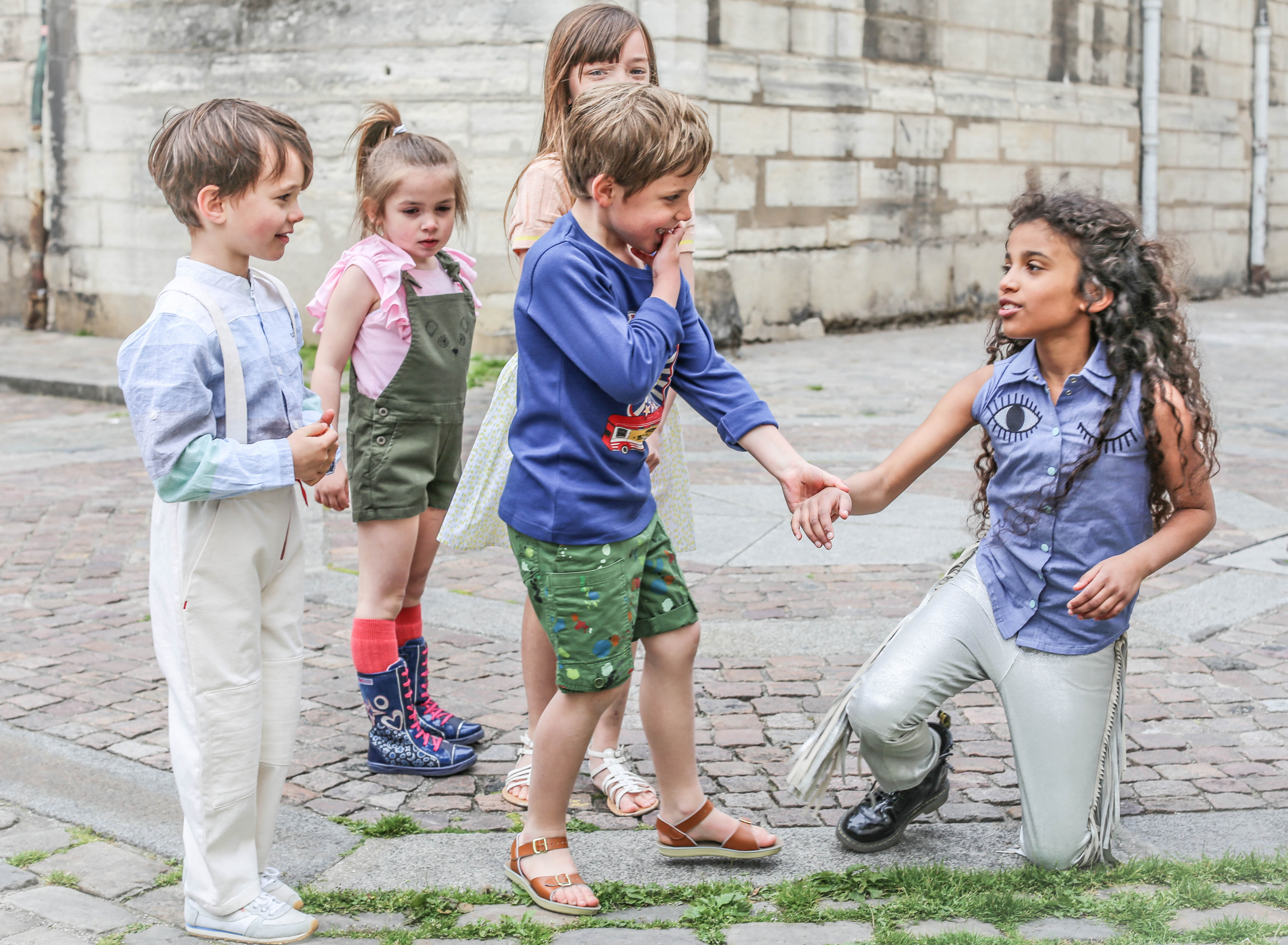 Les enfants a Paris