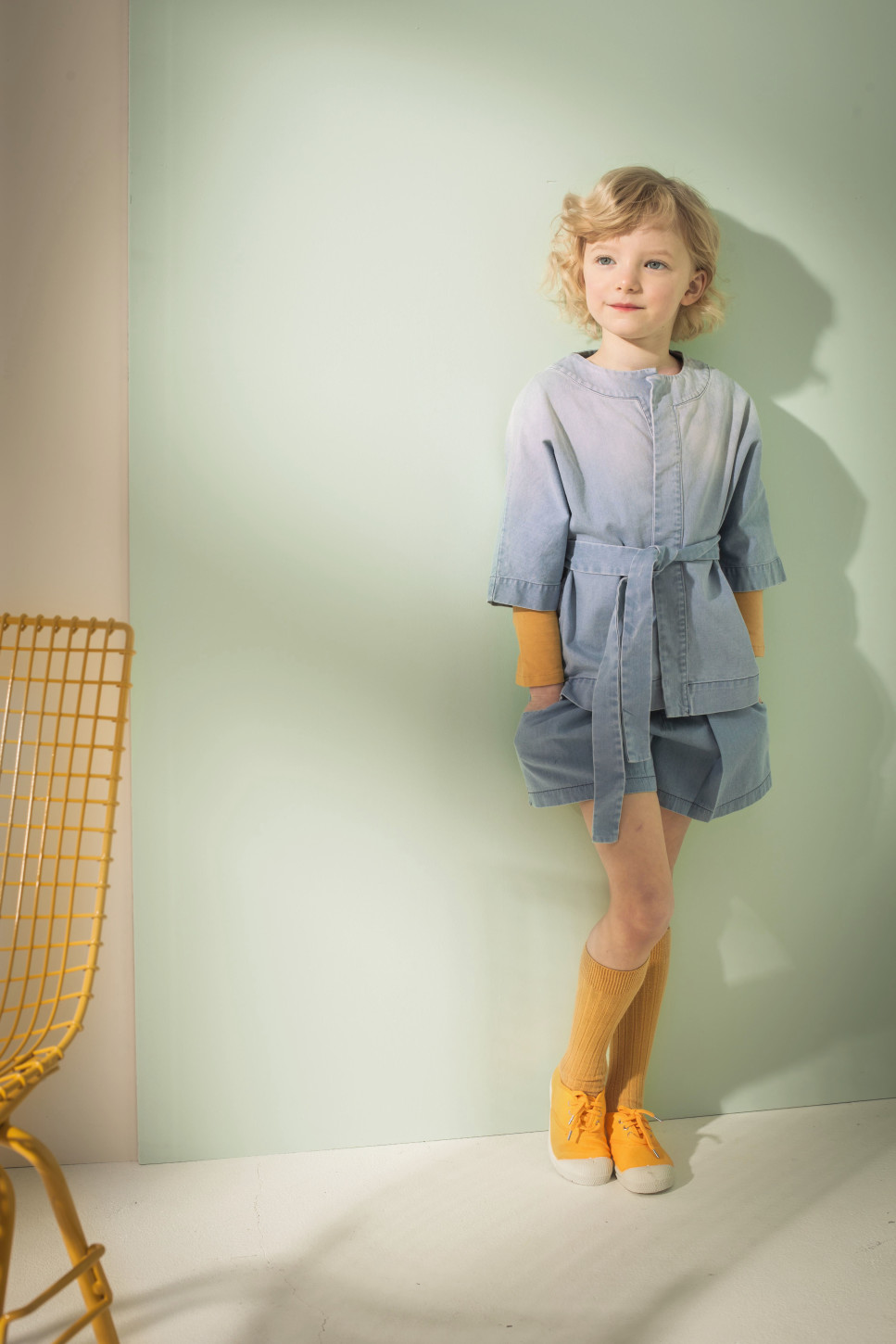 Denim-kimono-jacket_blue-ocean-shorts_Kids-on-the-moon