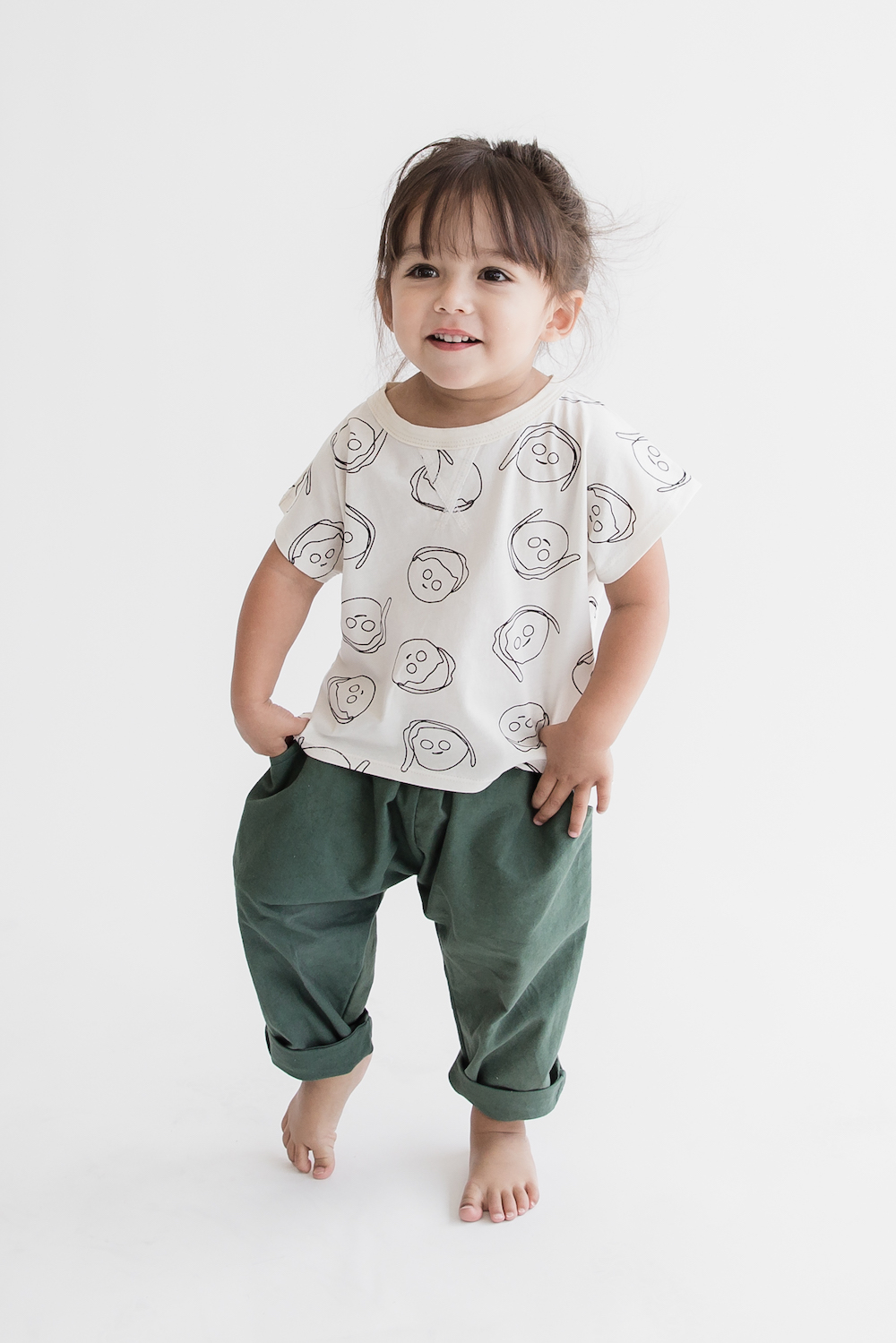 Kid-Kind-AW16-Boys-And-Girls-Print-T-Shirt-Ash-White