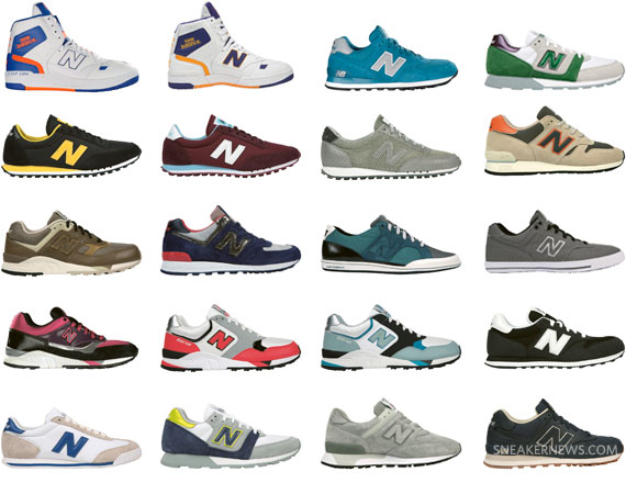 new balance shoes numbers